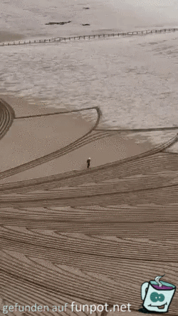 Sand-Kunstwerk Sand-Kunstwerk