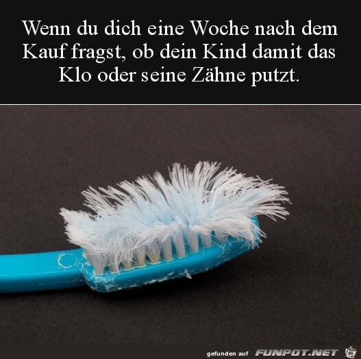 Ordentlich Zähne geputzt Ordentlich Zähne geputzt