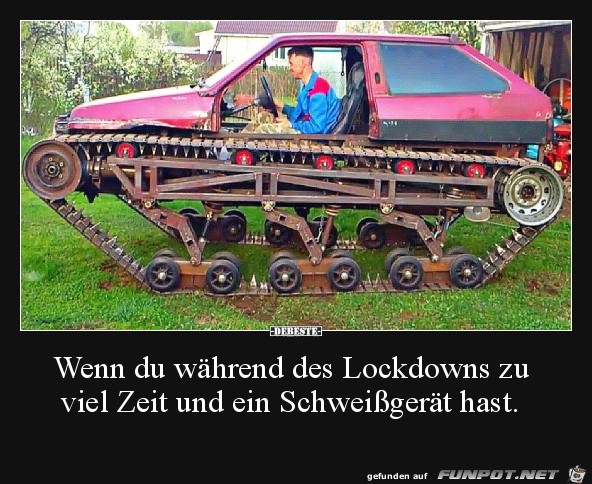 zu viel Zeit und ein Schweißgerät zu viel Zeit und ein Schweißgerät