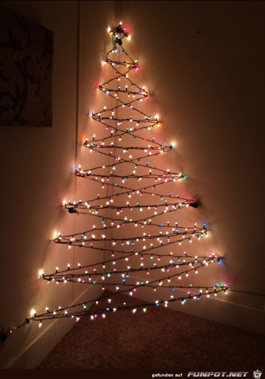 so kann man auch einen Weihnachtsbaum machen so kann man auch einen Weihnachtsbaum machen