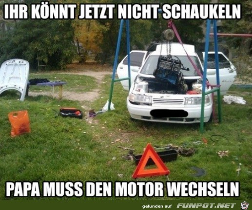 Schaukeln ist nicht