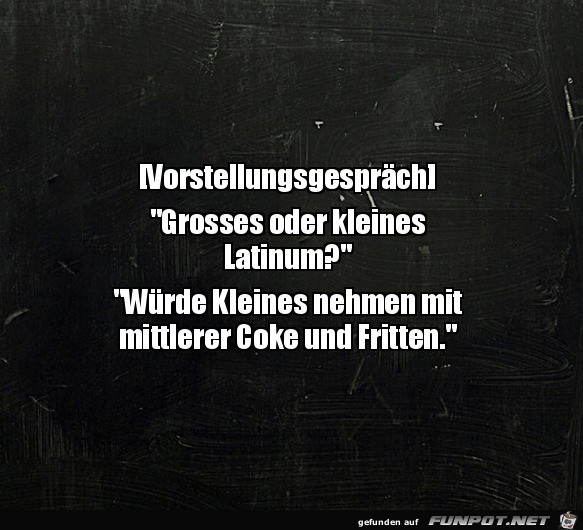Beim Vorstellungsgesprch