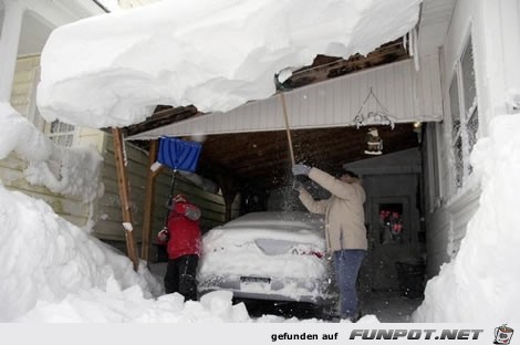 Sehr viel Schnee