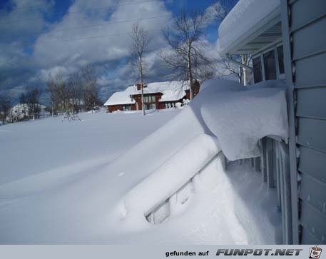 Sehr viel Schnee