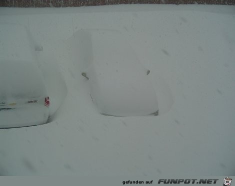 Sehr viel Schnee