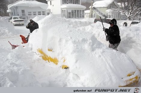 Sehr viel Schnee