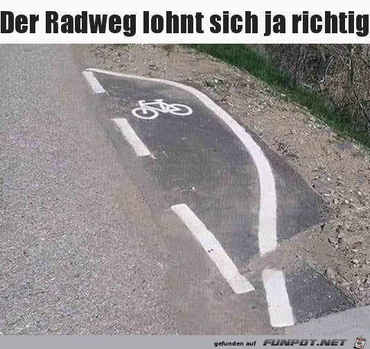 Kurzer Radweg Kurzer Radweg