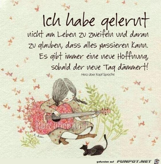 Ich hab gelernt Ich hab gelernt