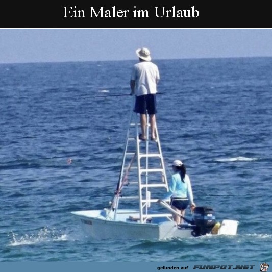 Maler im Urlaub Maler im Urlaub