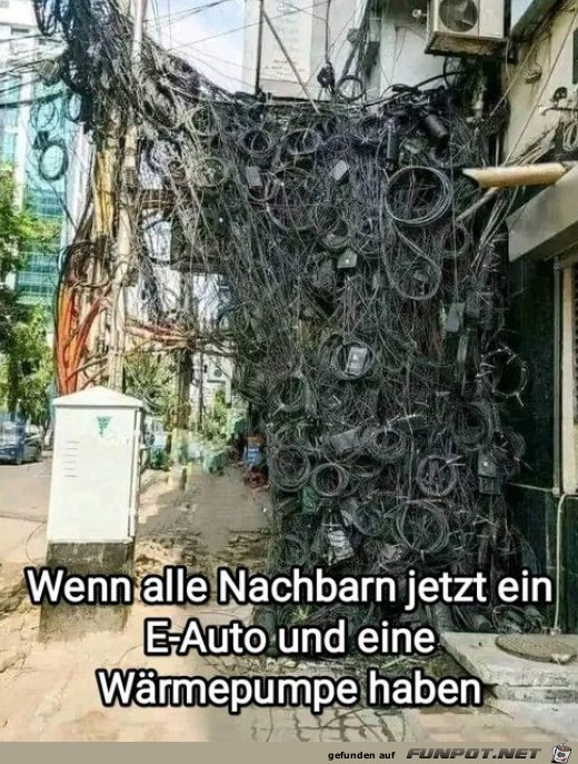 Viele Kabel