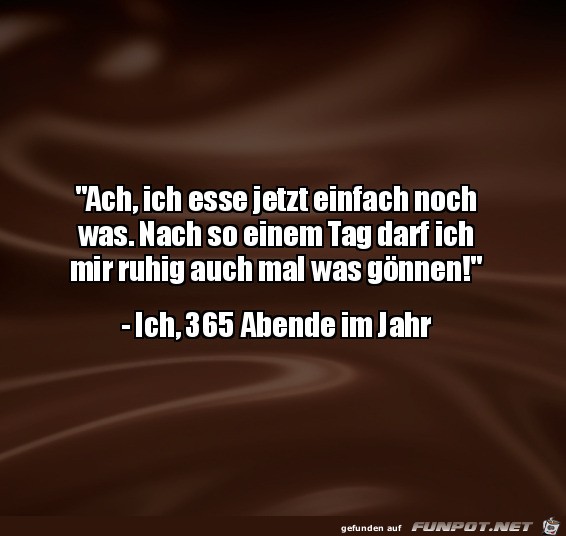 Ich esse mal was