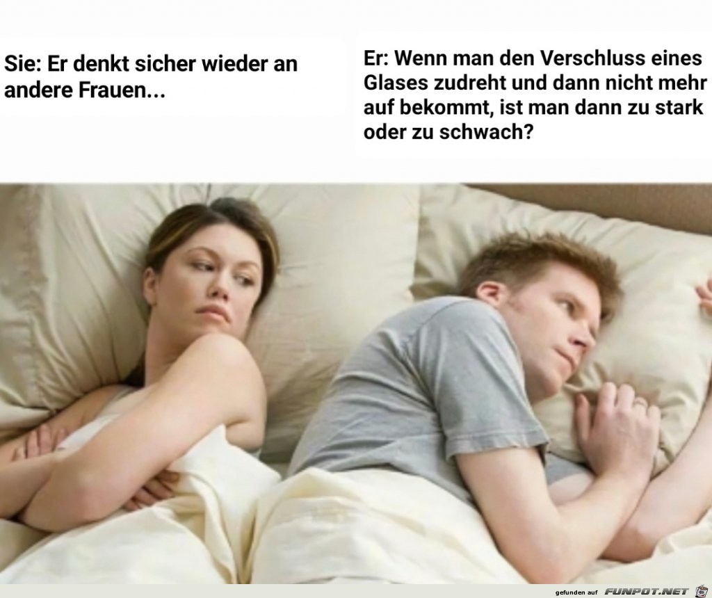 Er denkt alles mögliche Er denkt alles mögliche