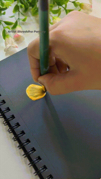Tolle Blume gemalt Tolle Blume gemalt