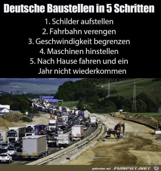 Deutsche Baustellen