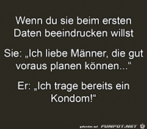 Ziemlich vorausplanend Ziemlich vorausplanend