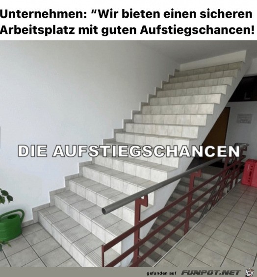 Tolle Aufstiegschancen Tolle Aufstiegschancen