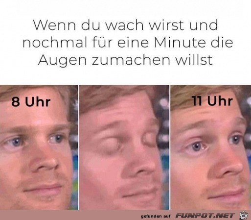 Nur kurz die Augen zumachen Nur kurz die Augen zumachen