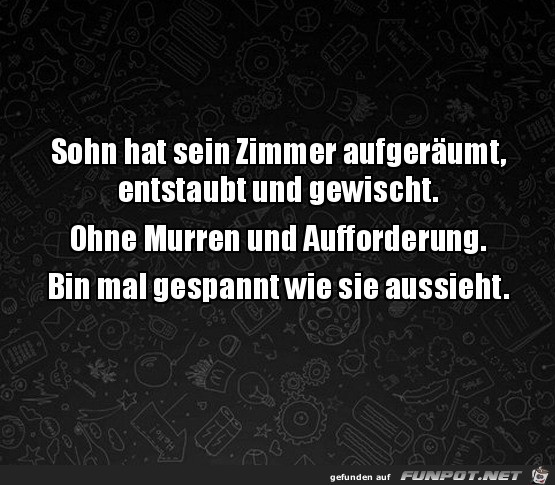 Man darf gespannt sein Man darf gespannt sein
