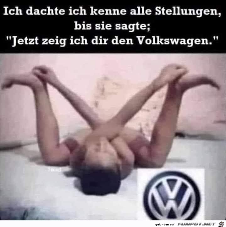 Ich zeig dir den Volkswagen Ich zeig dir den Volkswagen