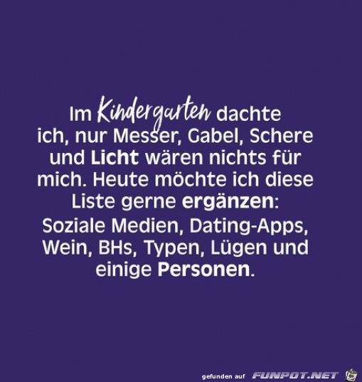 Dinge haben sich geändert Dinge haben sich geändert