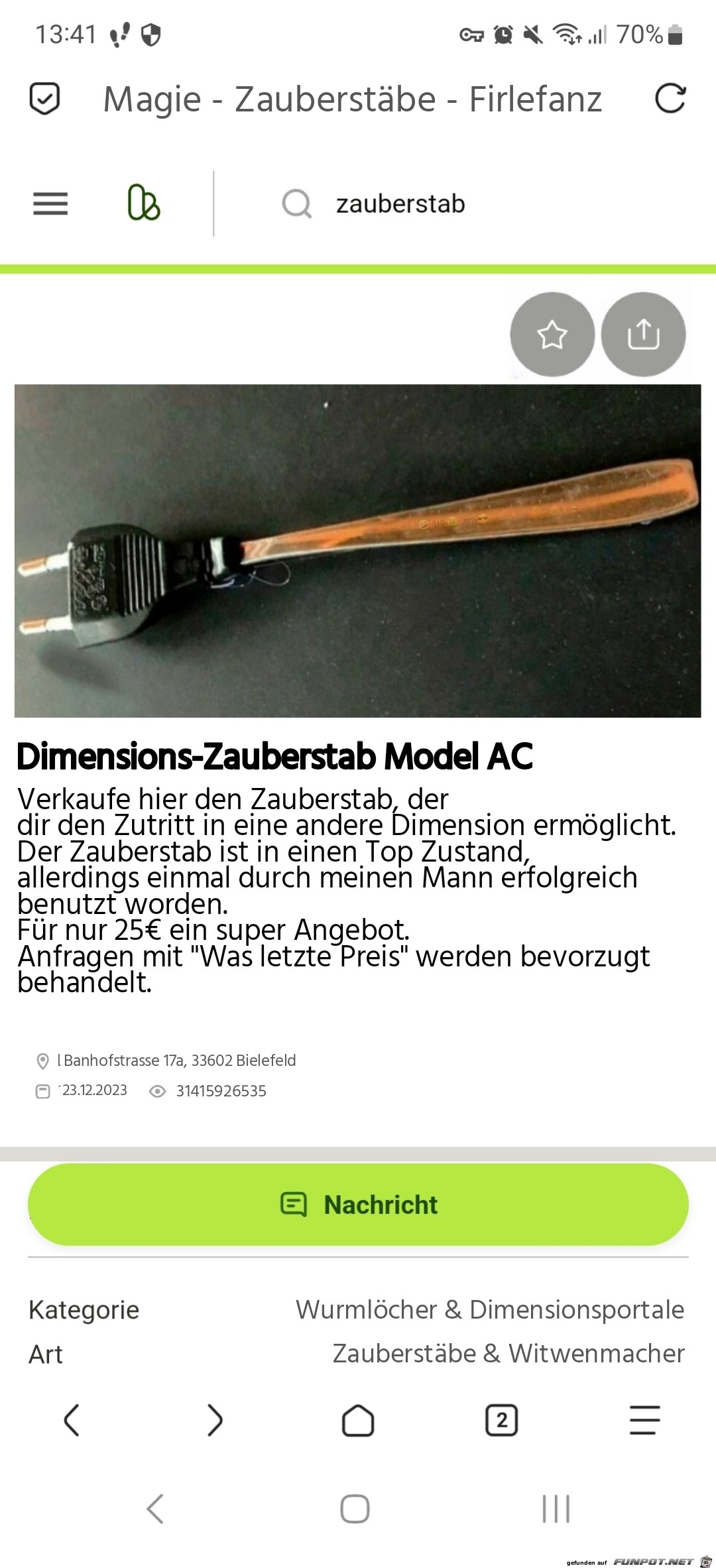 Zauberstab