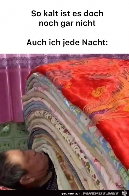 Ist doch gar nicht so kalt