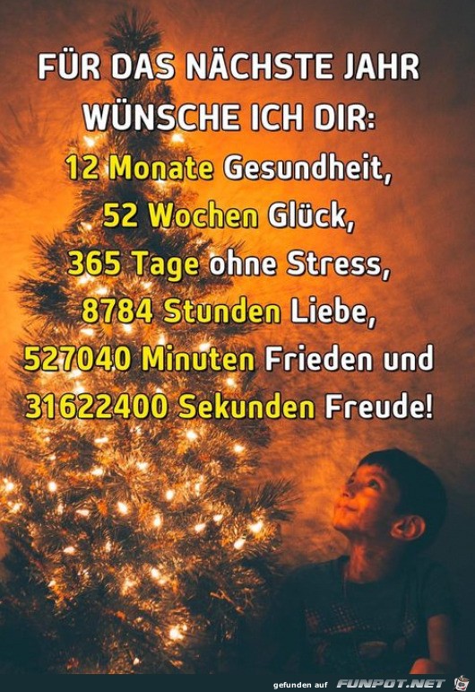 Fürs neue Jahr Fürs neue Jahr