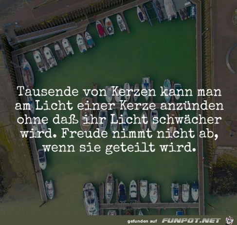Freude teilen Freude teilen