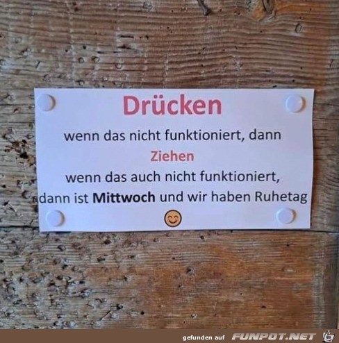 Netter Hinweis Netter Hinweis
