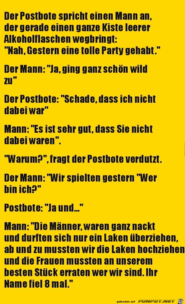 Der Postbote