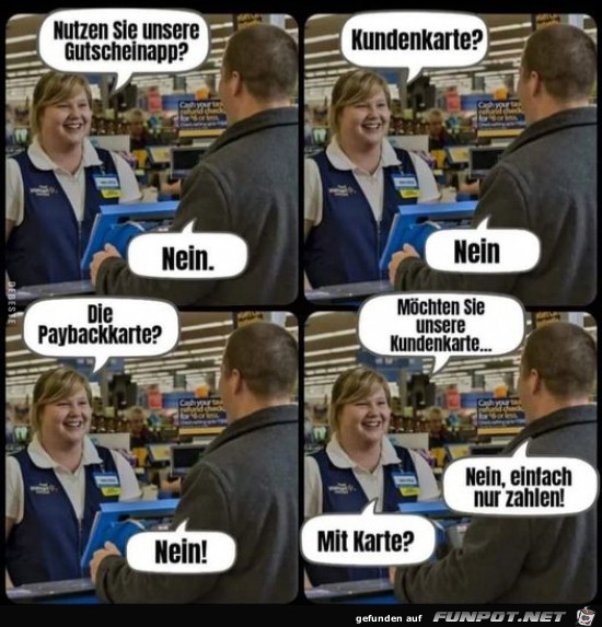 Die Sache mit den Karten