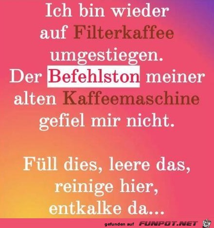 Filterkaffee