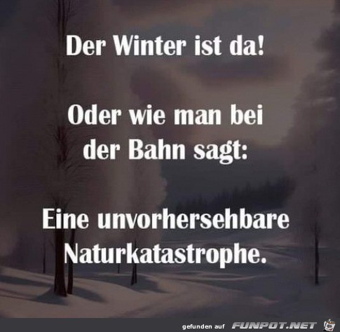 Der Winter ist da