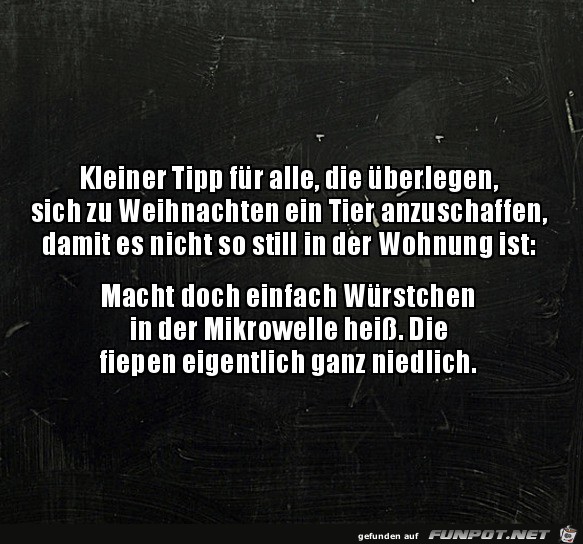 Kleiner Tipp