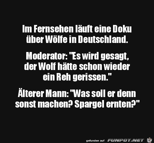 Da hat er recht Da hat er recht