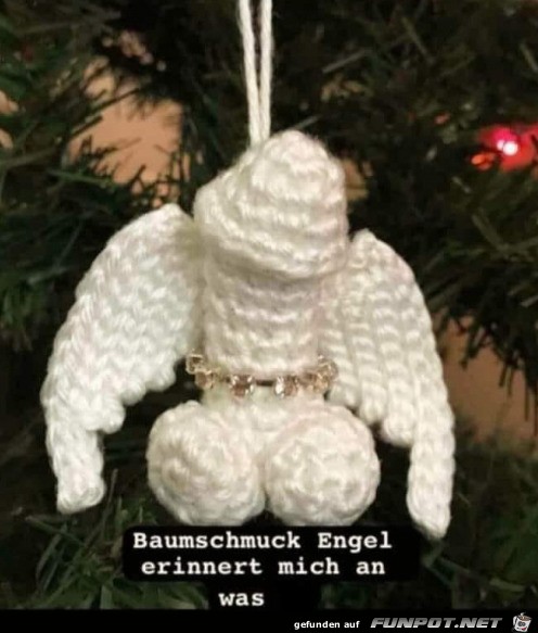 Komischer Engel