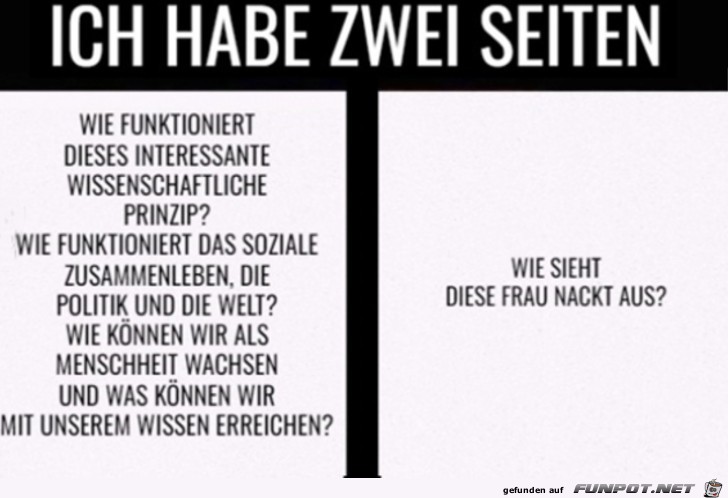 Zwei Seiten