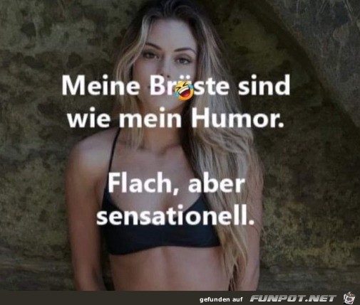 Flach aber sensationell Flach aber sensationell