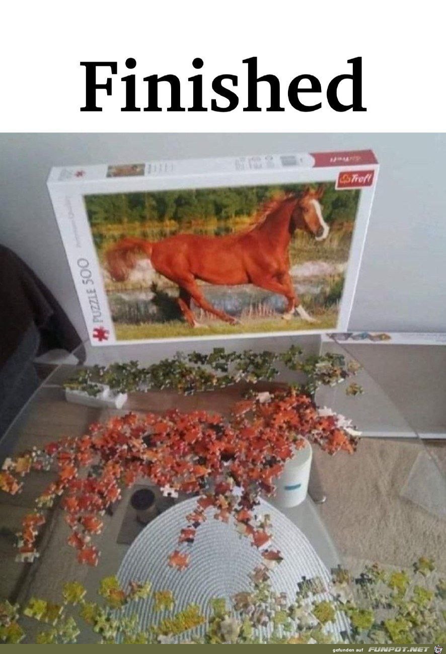 Fertig gepuzzelt
