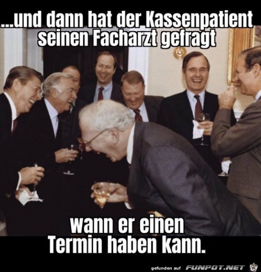 Termin beim Facharzt Termin beim Facharzt