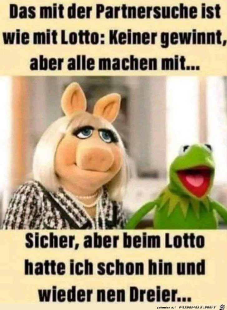 Wie im Lotto