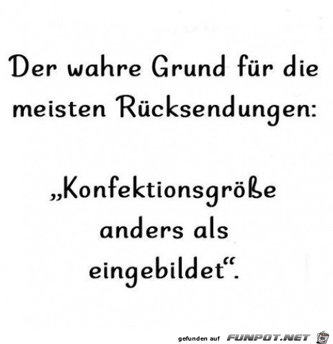 Eingebildete Größe Eingebildete Größe