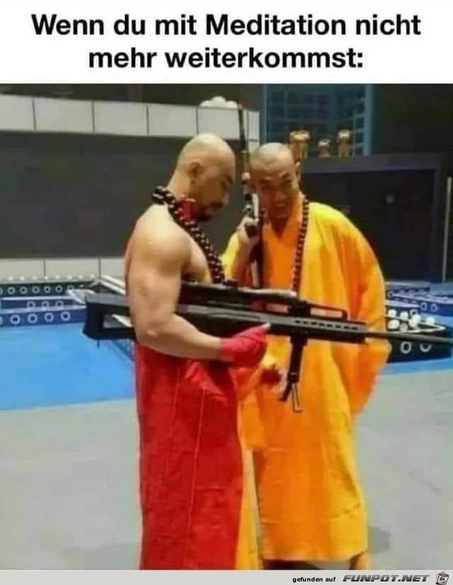 Wenn Meditation nicht mehr reicht Wenn Meditation nicht mehr reicht