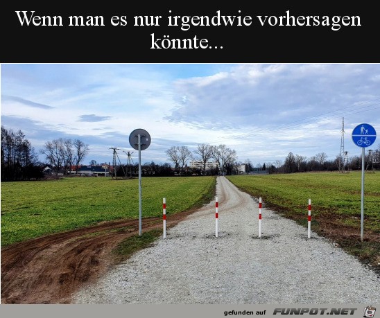 War so klar