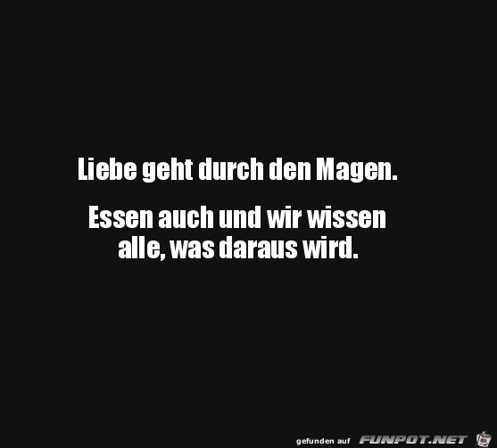 Liebe geht durch den Magen Liebe geht durch den Magen