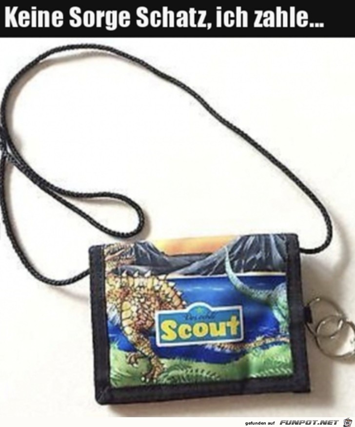 Der gute alte Scout-Brustbeutel Der gute alte Scout-Brustbeutel