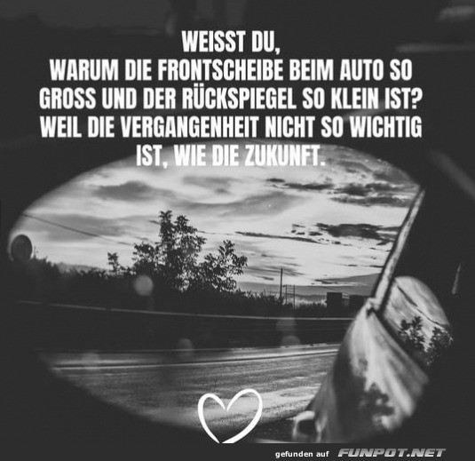 Zukunft ist wichtiger als Vergangenheit Zukunft ist wichtiger als Vergangenheit