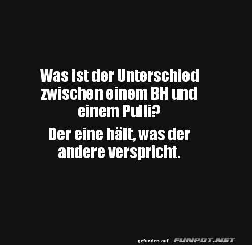 Der Unterschied