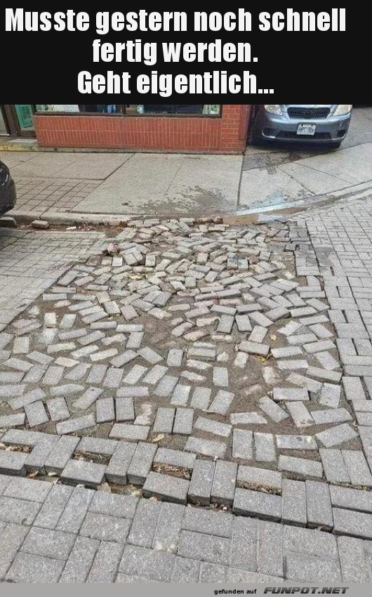 Schnell fertig gemacht Schnell fertig gemacht