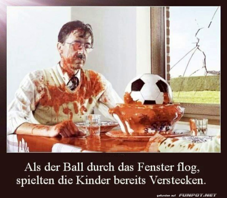 Als der Ball durchs Fenster flog Als der Ball durchs Fenster flog